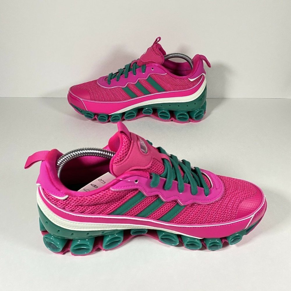 Adidas Originals Microbounce T1 Women's Shock Pink - Picture 3 of 4